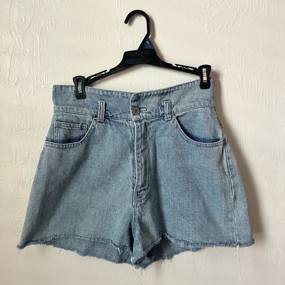 Forever 21 Light Blue Jean Shorts